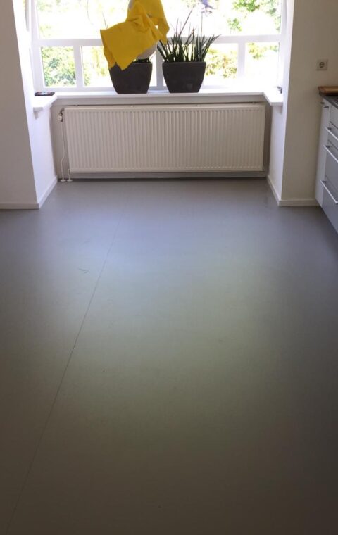 Marmoleum walton in een keuken